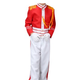 A large number of custom-made military band uniforms for primary and secondary school students supply honor guard performance uniforms red flag-raiser uniform supplier SKFRS006 A large number of custom-made military band uniforms for primary and secondary school students supply honor guard performance uniforms red flag-raiser uniform supplier SKFRS006